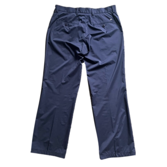 J. Lindeberg Performance Golf Pants Straight Leg Navy Blue Mens Size 34 - Picture 3 of 7